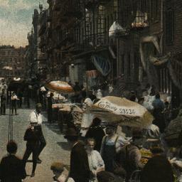 A Scene on Hester Street. N...