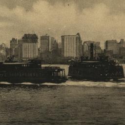 Skyline of New York City.