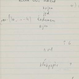 Eastern questionnaire, blue...