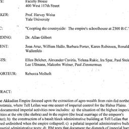Minutes, 2003-09-11. The An...
