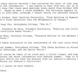 Correspondence, 2001-12-20....