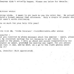 Correspondence, 2002-05-31....