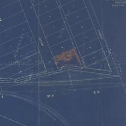 Topographical plot plan