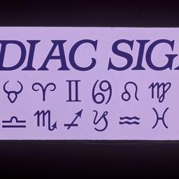 Zodiac signs.
