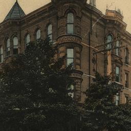 Woodhaven Bank and Post Off...
