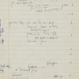 Eastern questionnaire, blue...