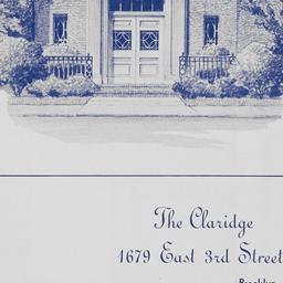 The Claridge 1670 East 3rd ...