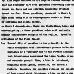 Outline: Analysis of FORTUN...