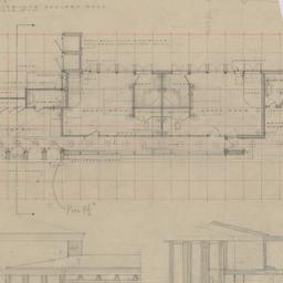 Entrance, guest room plan, ...
