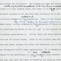 Violence and Vengeance