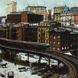 A Curve on the Elevated Rai...
