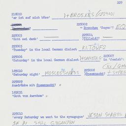 Western questionnaire, answ...