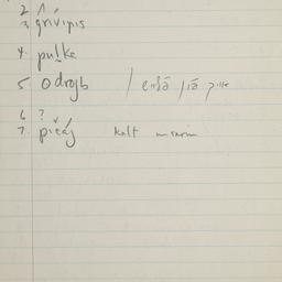 Eastern questionnaire, blue...