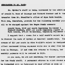 Memorandum from Charles Dol...