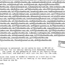 Correspondence, 2005-05-06....