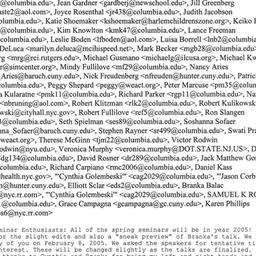 Correspondence, 2005-02-08....