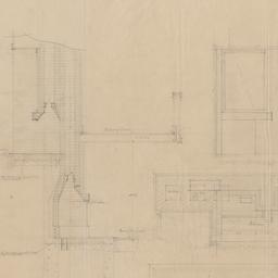 Chimney, fireplace details