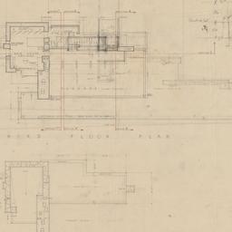 Working drawing #5: Roof plan