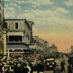 A Holiday Crowd on Surf Ave...