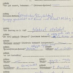 Western questionnaire, answ...