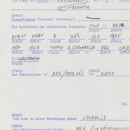 Western questionnaire, answ...