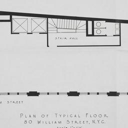 80 William Street, Plan Of ...
