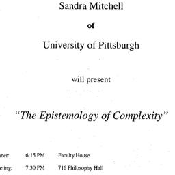 Announcements, 2005-02-01. ...
