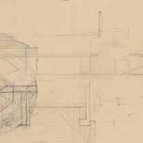 Pump house plan, elevation