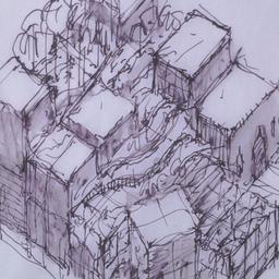 Axonometric sketch.
