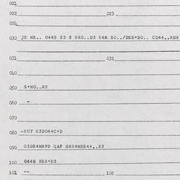 Western questionnaire, answ...