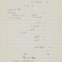 Eastern questionnaire, blue...