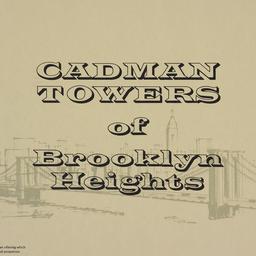 Cadman Towers Of Brooklyn H...