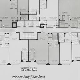 219 E. 69 Street, Typical F...