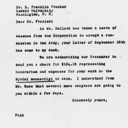 Letter from Florence Anders...