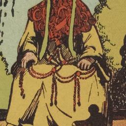 13th Dalai Lama on chair