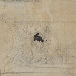 Working drawing #1: Site plan