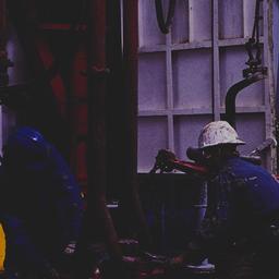 Oil rig workers (?)