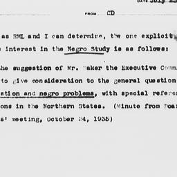 Memorandum from Charles Dol...