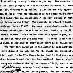 Memorandum from Arnold M. R...