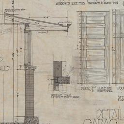 Working drawing #9: Wall se...