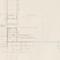 First floor partial plan, w...