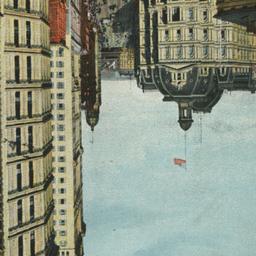 New York. Park Row and Post...