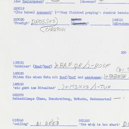 Western questionnaire, answ...