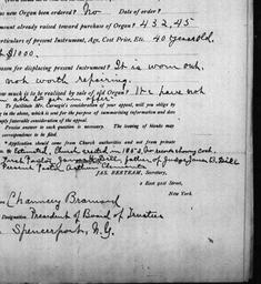 Carnegie Church Organs, Spe...