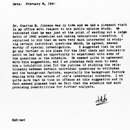 Memorandum from Samuel A. S...