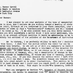 Letter from T.J. Woofter, J...