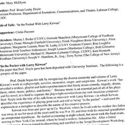Minutes, 2004-11-05. Irish ...