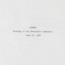 Executive Committee Meeting
