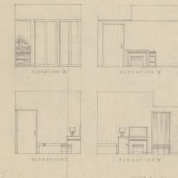 Plan, elevations