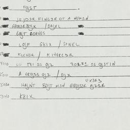 Western questionnaire, answ...